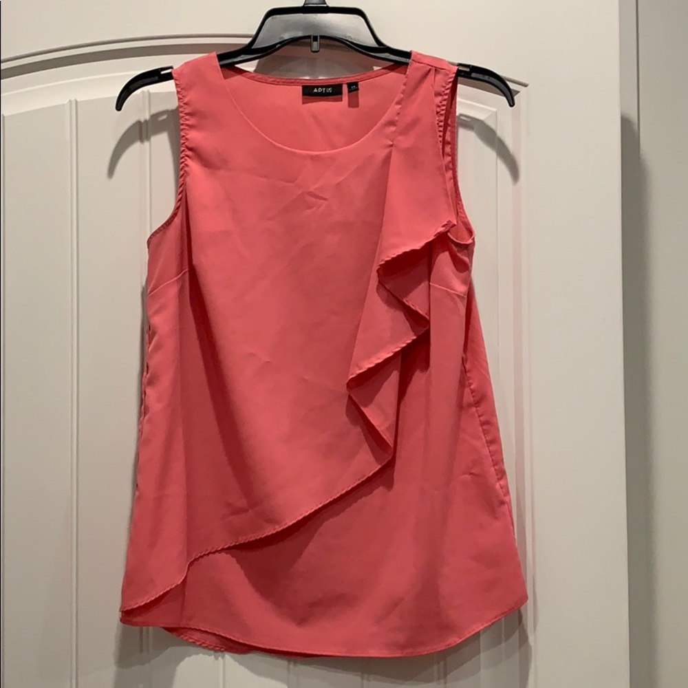Sleeveless flowy salmon blouse from Apt. 9